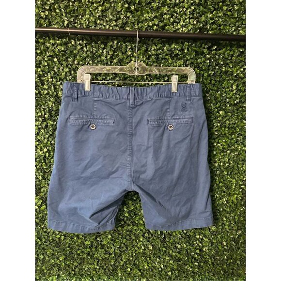 Psycho Bunny Mens Blue Shorts Sz 32 - Picture 2 of 4
